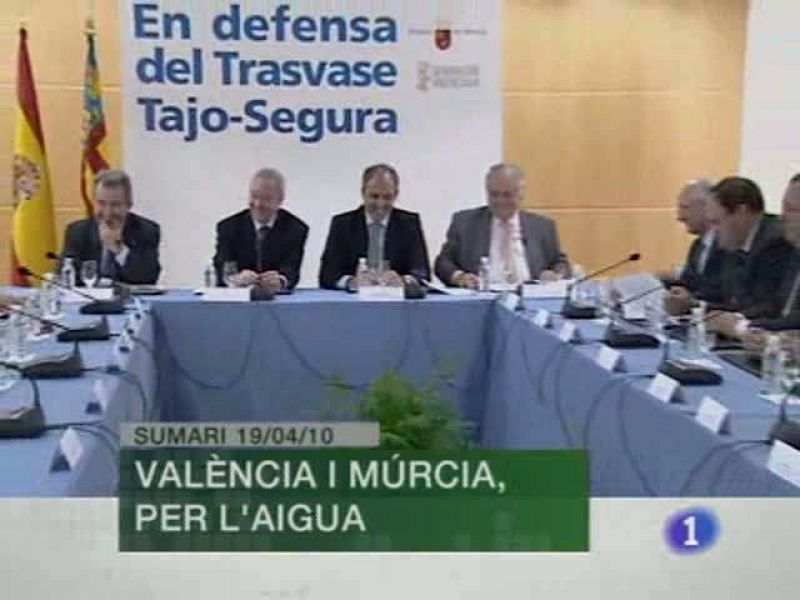 L'Informatiu. Informativo Territorial de la C. Valenciana (19/04/10)