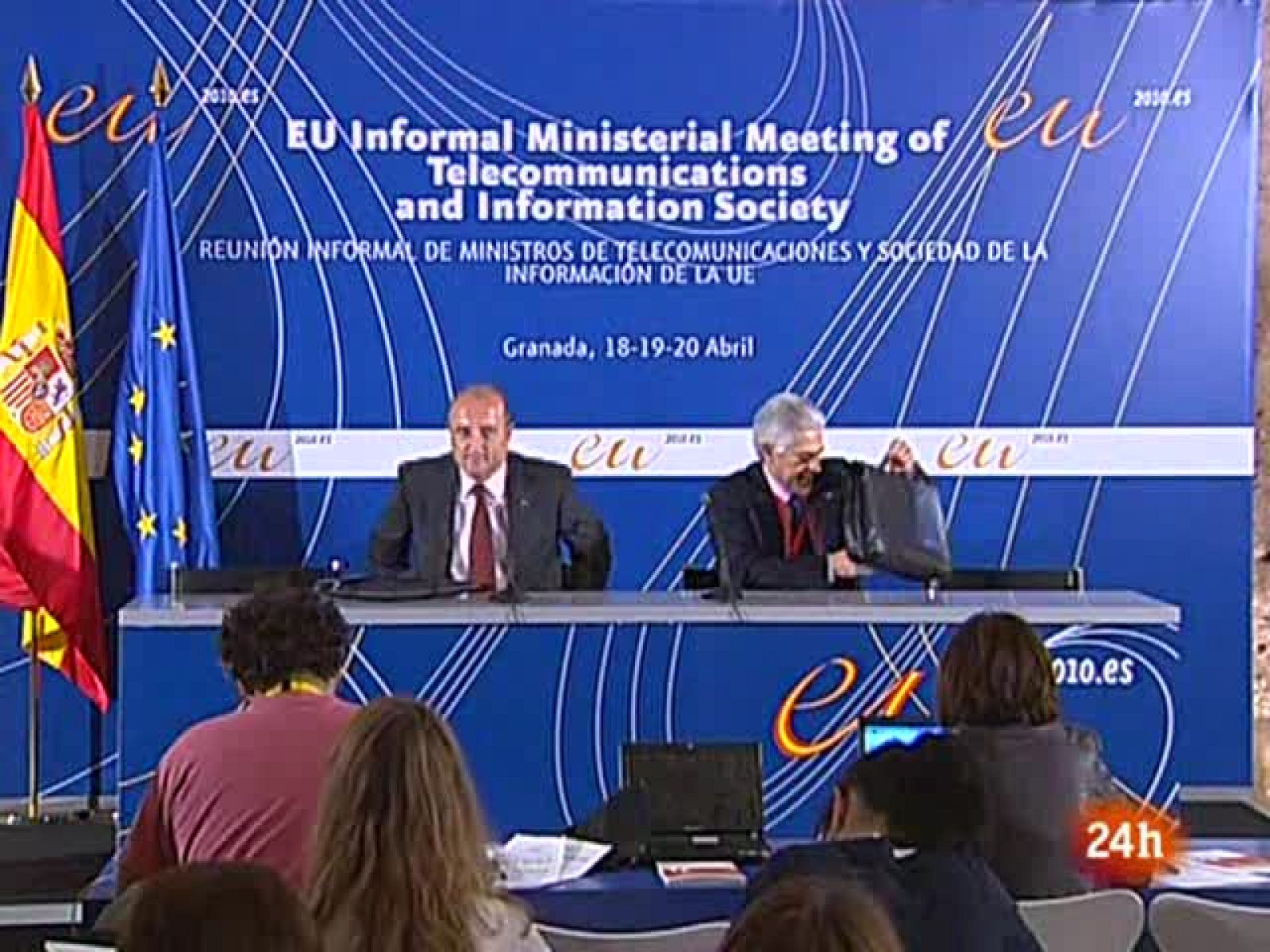 Especial informativo - Presidencia Española de la UE: Telecomunicaciones y Sociedad de la Información - Primera hora - Especiales informativos | Ver