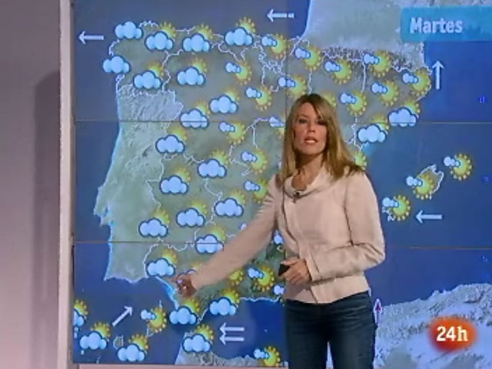Nubosidad en el oeste peninsular