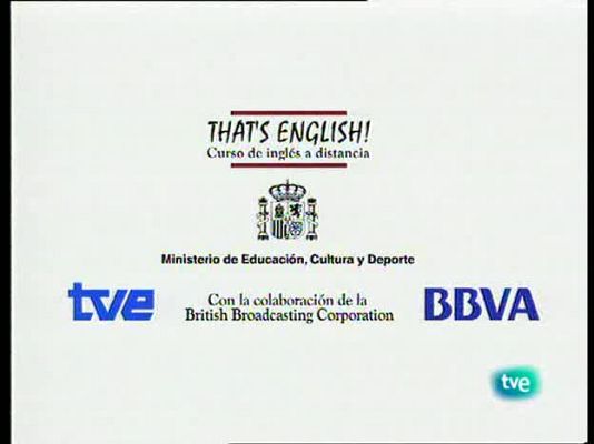 That's English - Módulo 3 - Unidad 3 - Programa 2