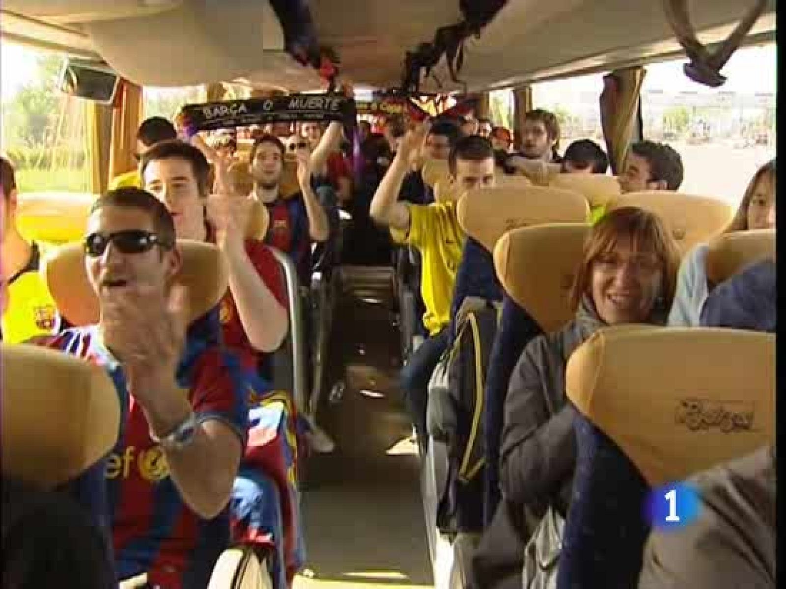 La caravana culé llega a Milán - Champions League | Ver