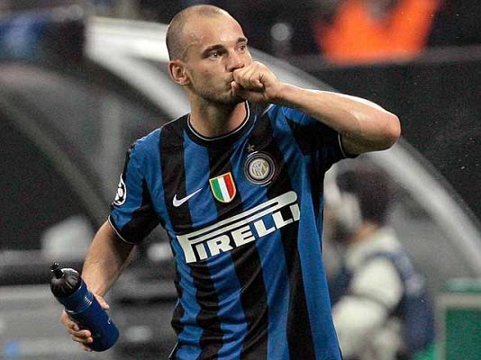 Champions League - Sneijder empata solo (1-1)