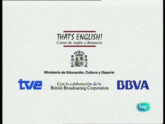 That's English - Módulo 7 - Unidad 3 - Programa 2
