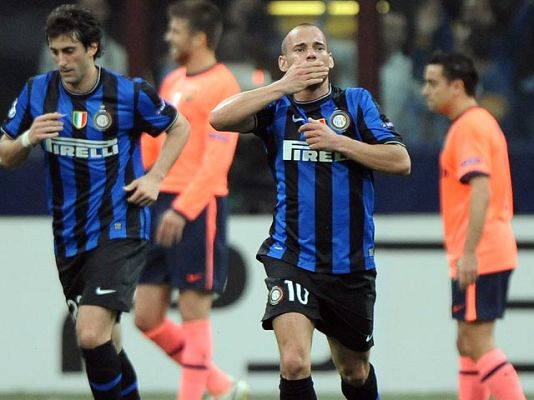 Champions League - El Inter le roba el sueño al Barça