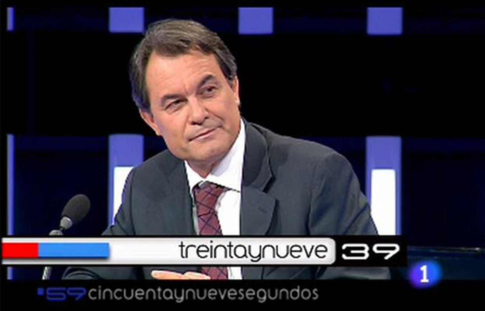 El test en "59 segundos" de Artur Mas