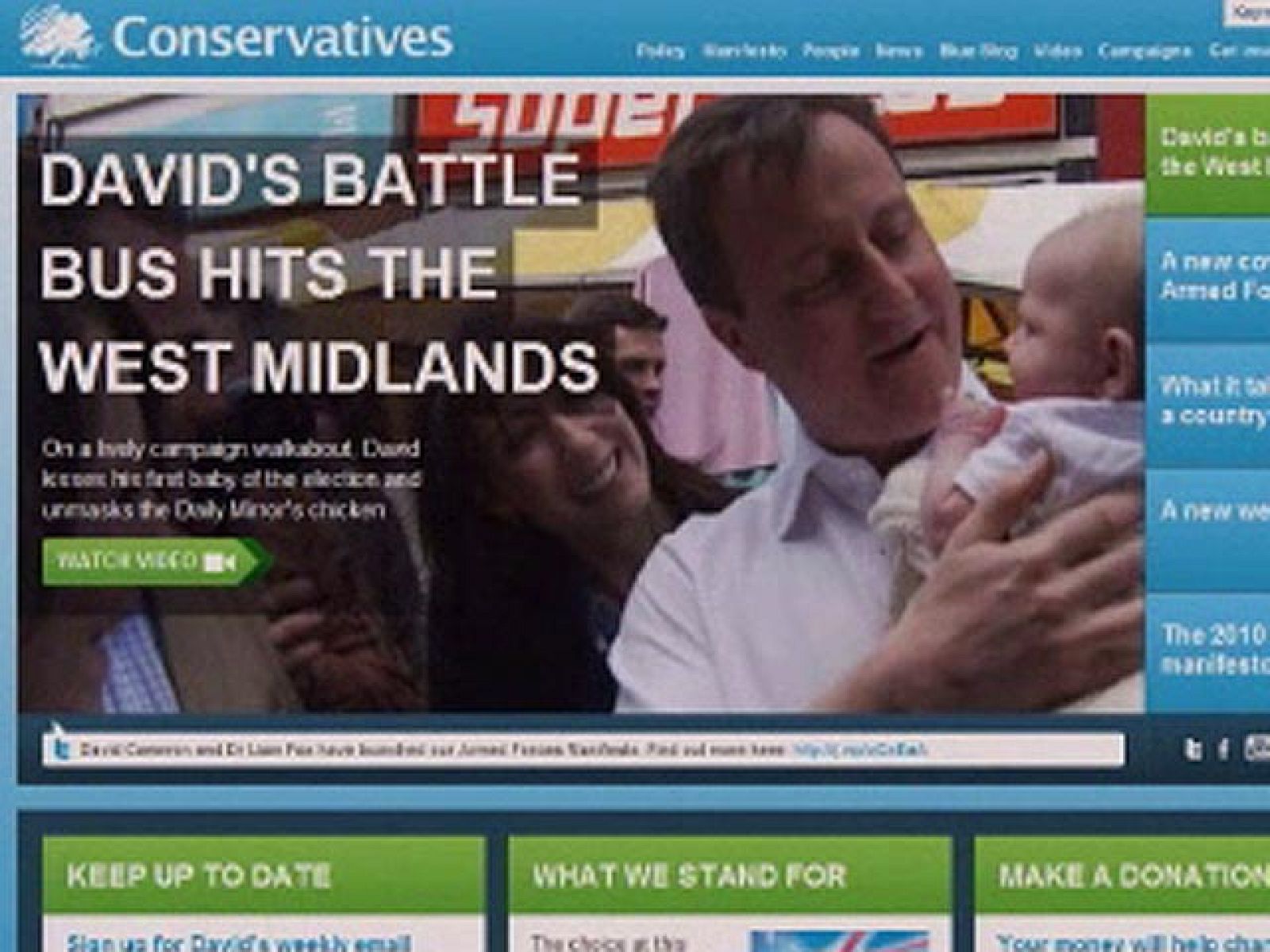 Las elecciones en el Reino Unido muy presentes en internet | Ver