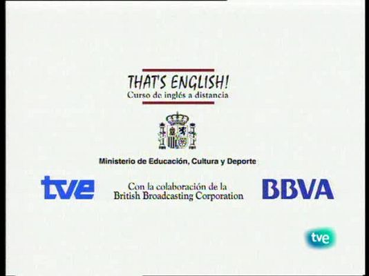 That's English - Módulo 9 - Unidad 3 - Programa 3