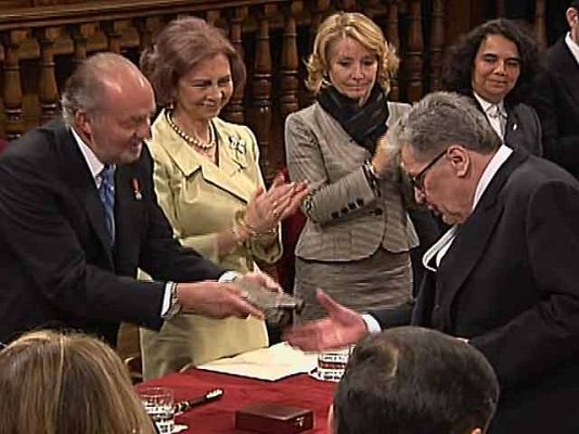 Premios Cervantes - Pacheco recibe el Cervantes