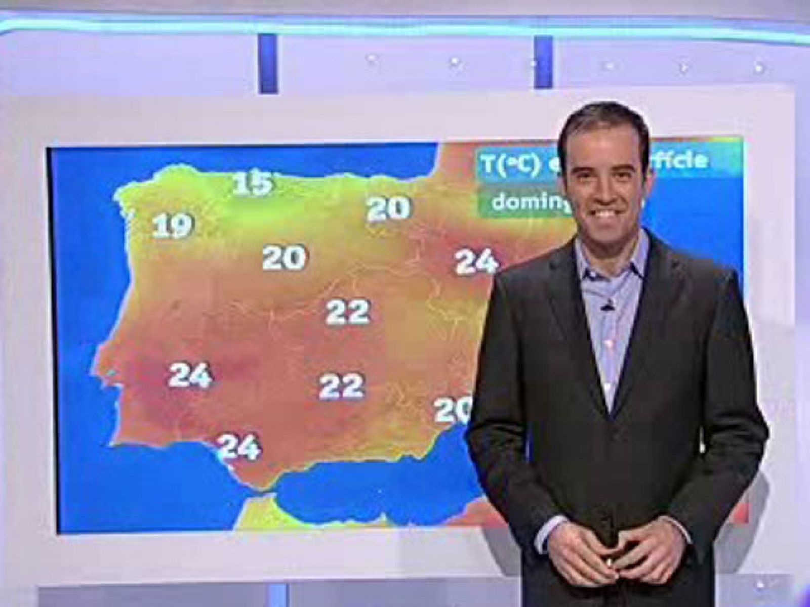 Intervalos nubosos en la mitad oriental peninsular y temperaturas sin cambios