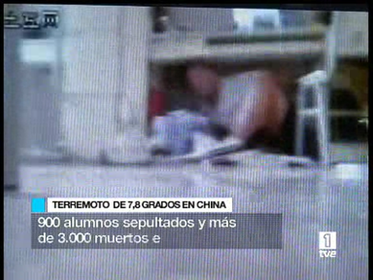  - Imágenes del terremoto chino