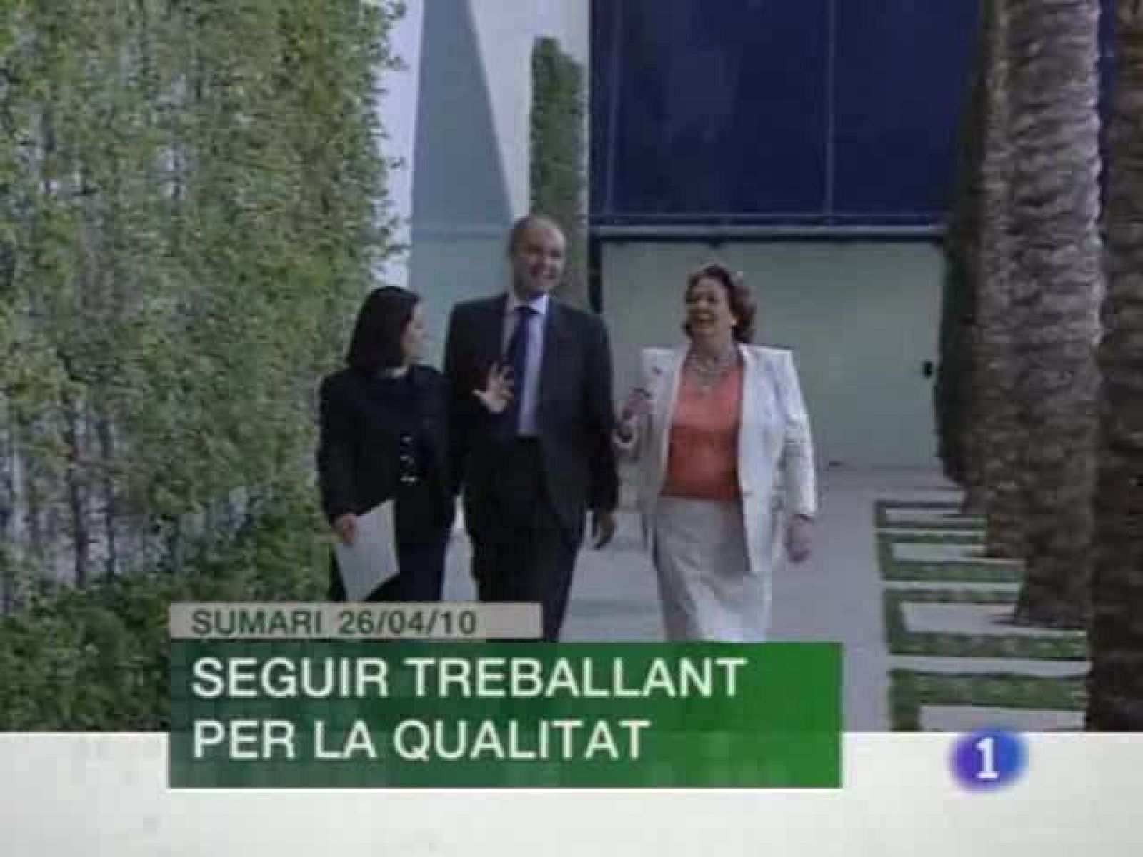 L'informatiu Comunitat Valenciana - 26/04/10 - L'informatiu - Comunitat Valenciana | Ver