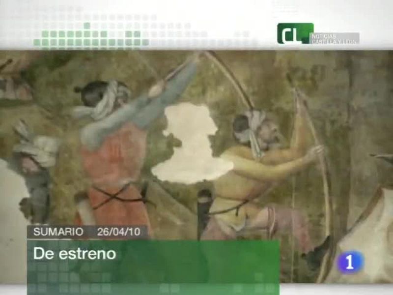 Noticias Castilla y León. Informativo Territorial de Castilla y León. (26/04/10)