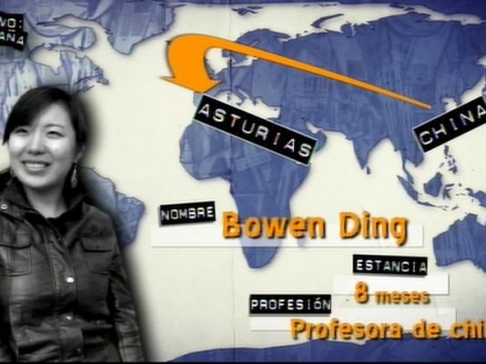 Destino: España - Una china experta en sidra...