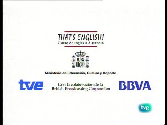 That's English - Módulo 3 - Unidad 4 - Programa 3