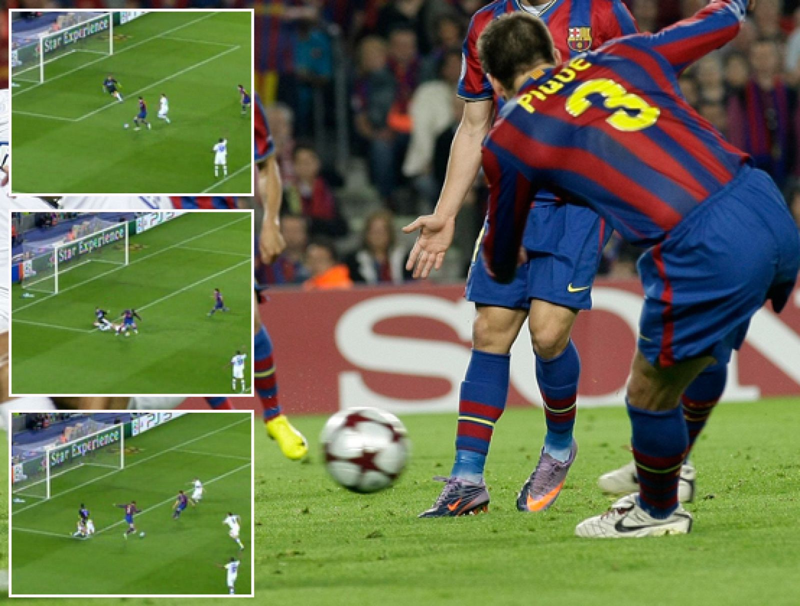 Piqué dio esperanzas al Barcelona - Champions League | Ver