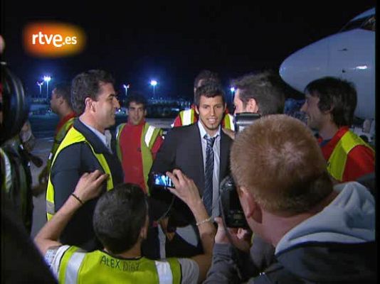  - El Atlético, recibido a lo campeón