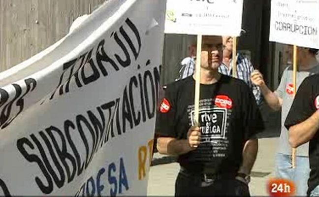  - Los trabajadores de RTVE, convocados a una huelga de 24 horas