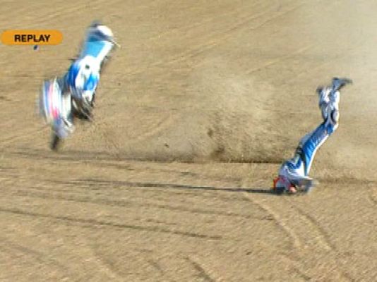  - Espeluznante caída de De Angelis