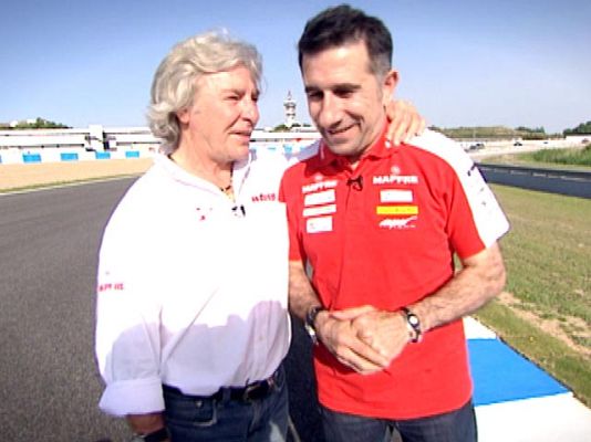  - 'Aspar' muestra a Nieto su curva
