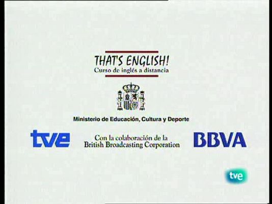 That's English - Módulo 3 - Unidad 5 - Programa 1