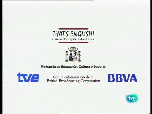 That's English - Módulo 9 - Unidad 5 - Programa 1