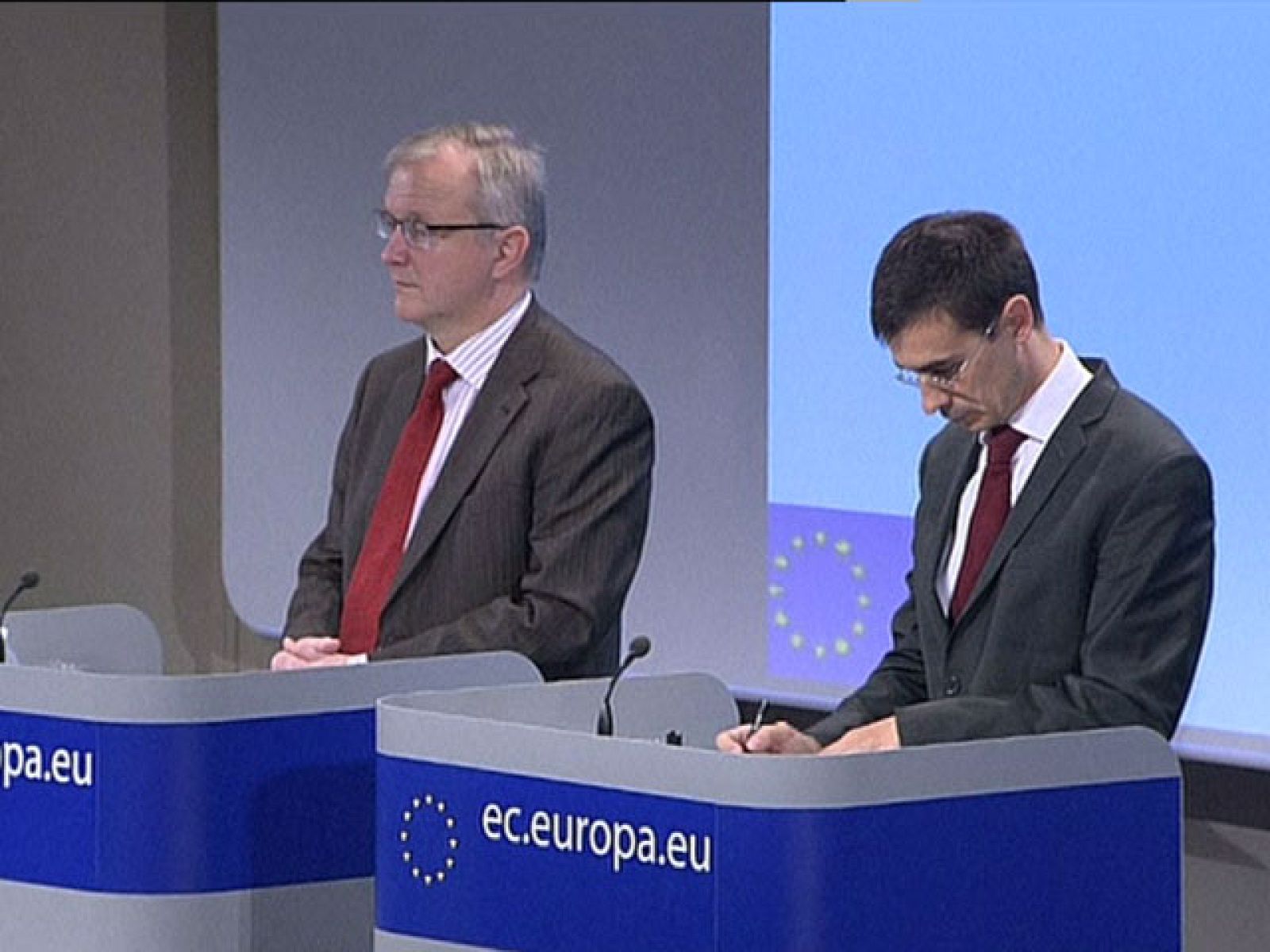 Bruselas cree que España está a punto de salir de la recesión y que nuestra economía se contraerá en 2010  un 0,4% | Ver