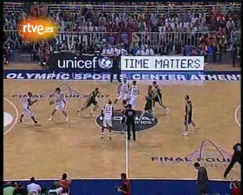 Baloncesto en RTVE - Panathinaikos gana la Final Four'07