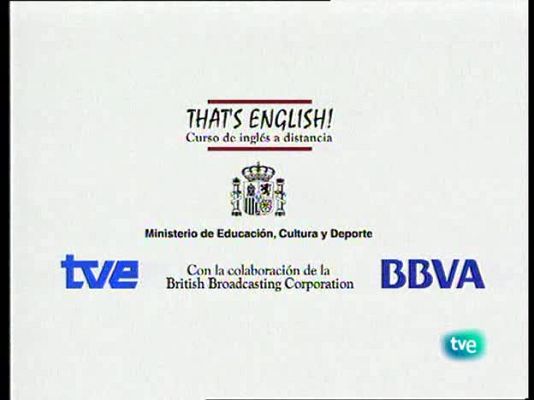 That's English - Módulo 7 - Unidad 5 - Programa 3