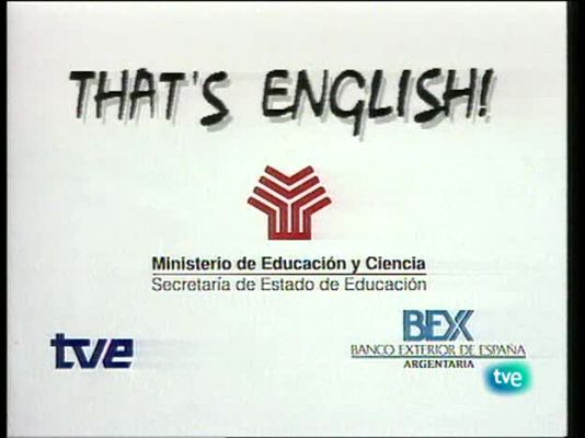 That's English - Módulo 9 - Unidad 5 - Programa 3