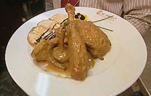 RTVE Cocina - Pollo con alcachofas