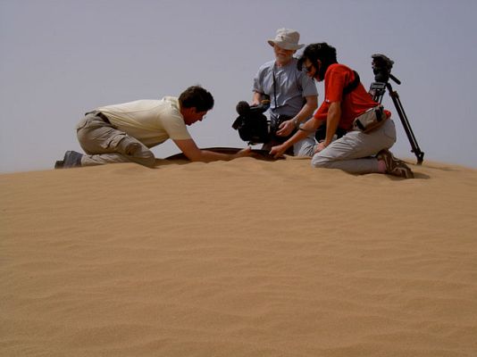 En portada - Así se hizo En Portada en el Sahara