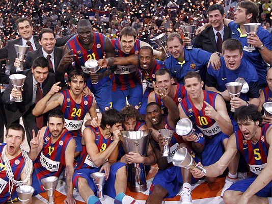 Baloncesto en RTVE - El Barça se da un baño de gloria