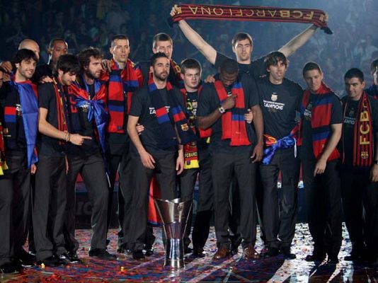 Baloncesto en RTVE - 2.000 personas inundan el Palau