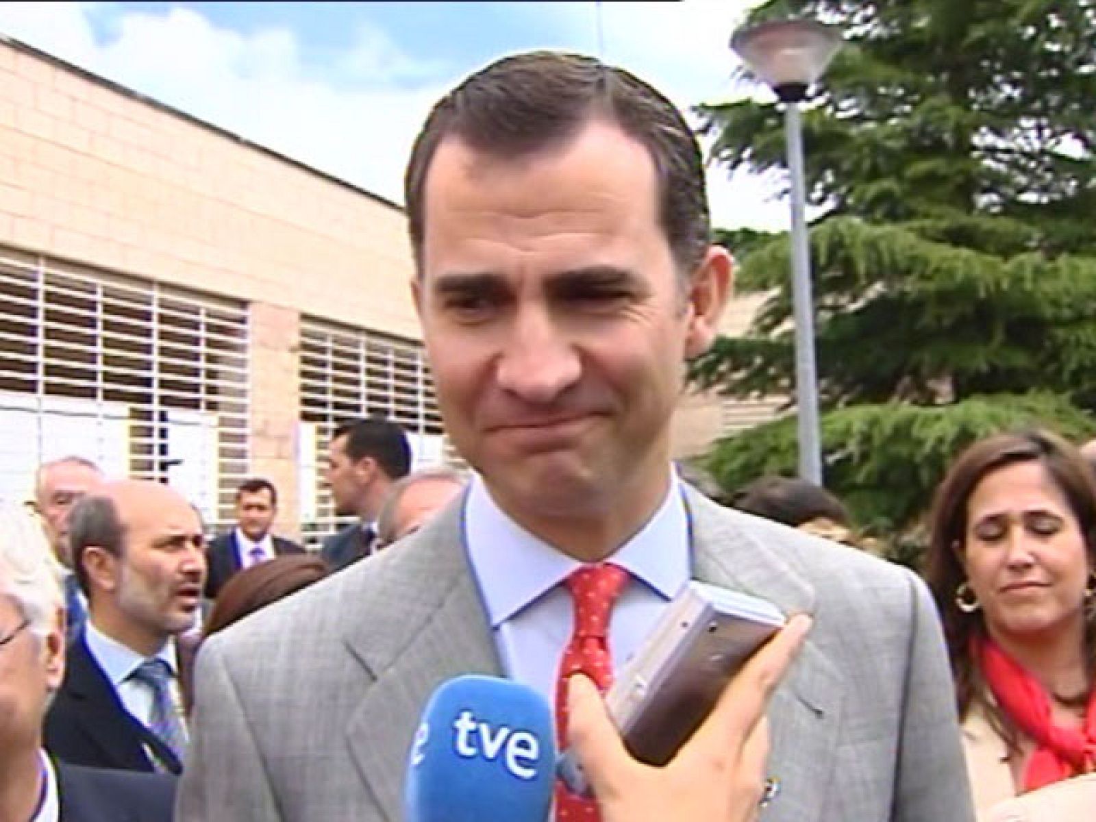 El Príncipe Felipe ha expresado la alegría de la Familia Real por la pronta recuperación de Don Juan Carlos | Ver