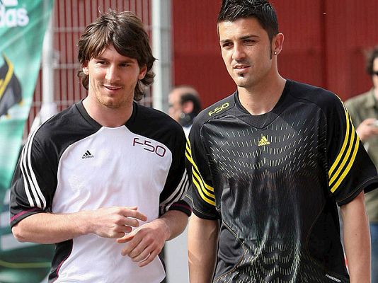  - Messi y Villa, ¿futuros compañeros?