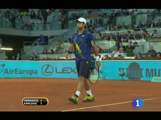 Madrid Open de Tenis - Verdasco puede con Karlovic