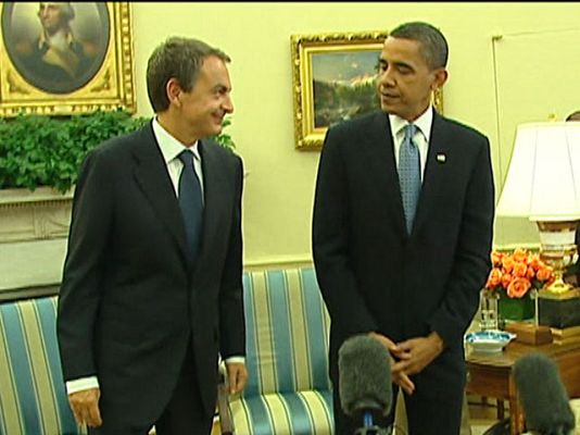  - Obama y Zapatero hablaron ayer