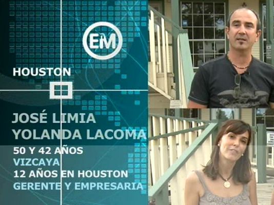 Españoles en el mundo - Houston - Yolanda y José
