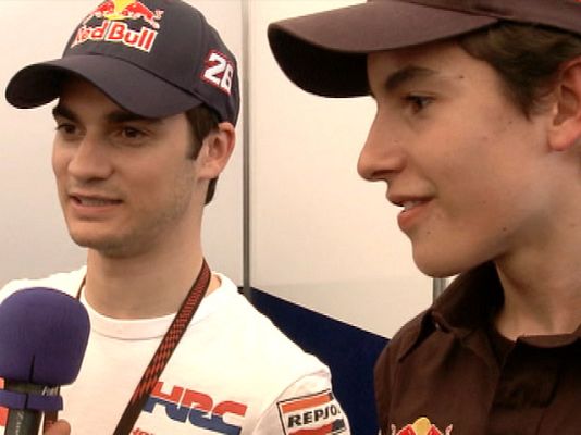  - Pedrosa, Márquez y los colegiales