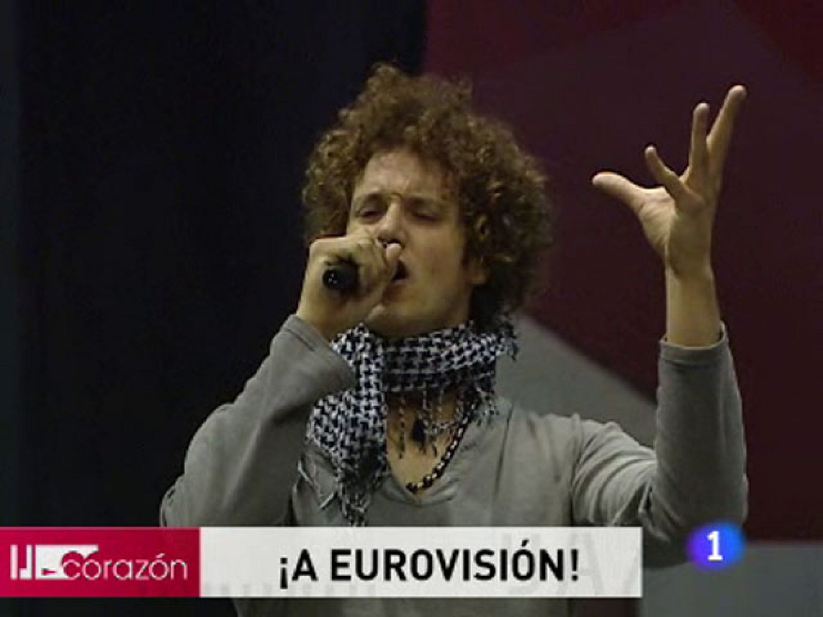 Corazón - Eurovisión 2010 Ensayos de Dani en Corazón - D Corazón | Ver