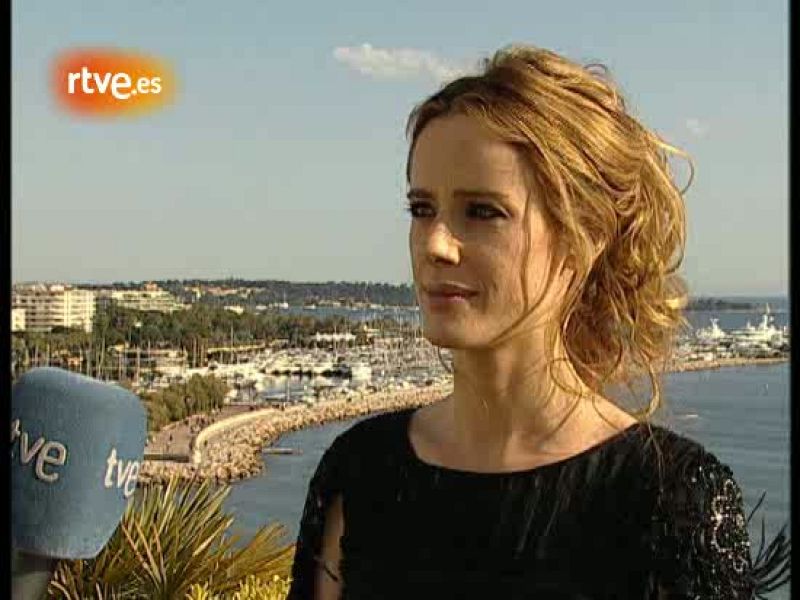 Carlos del Amor entrevista en Cannes a Pilar López de Ayala