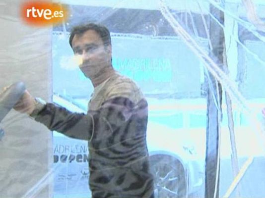 Madrid Open de Tenis - Berasategui, hombre burbuja