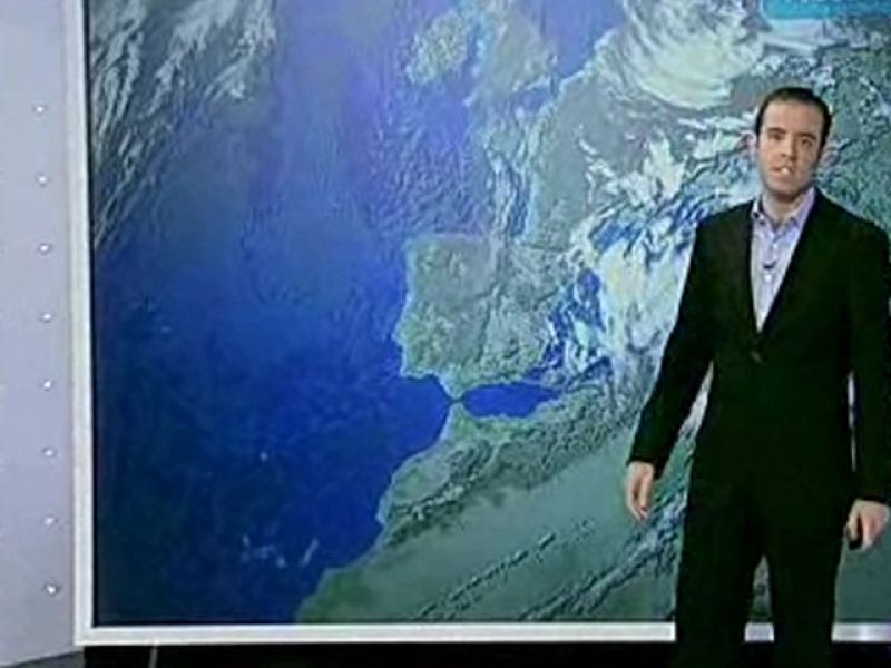 Muy nuboso en el área cantábrica, Alto Ebro y Pirineos