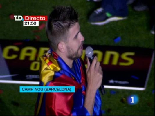  - La fiesta empezó en el Camp Nou