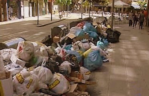 España Directo - Basura de nueve días