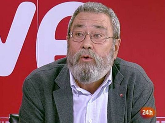 La noche en 24h - Entrevista a Cándido Méndez