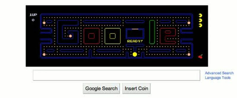 Google homenajea a Pac-Man