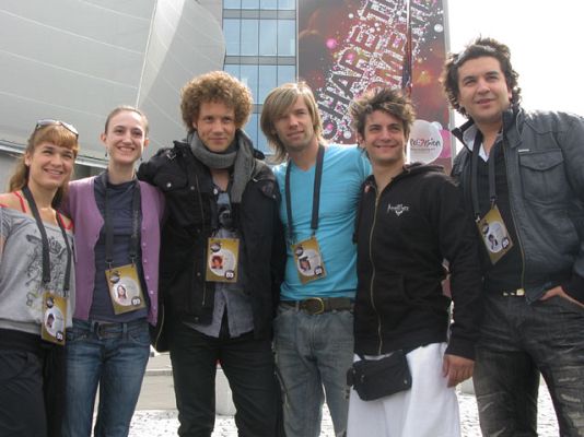 Eurovisión - Backstage del primer ensayo