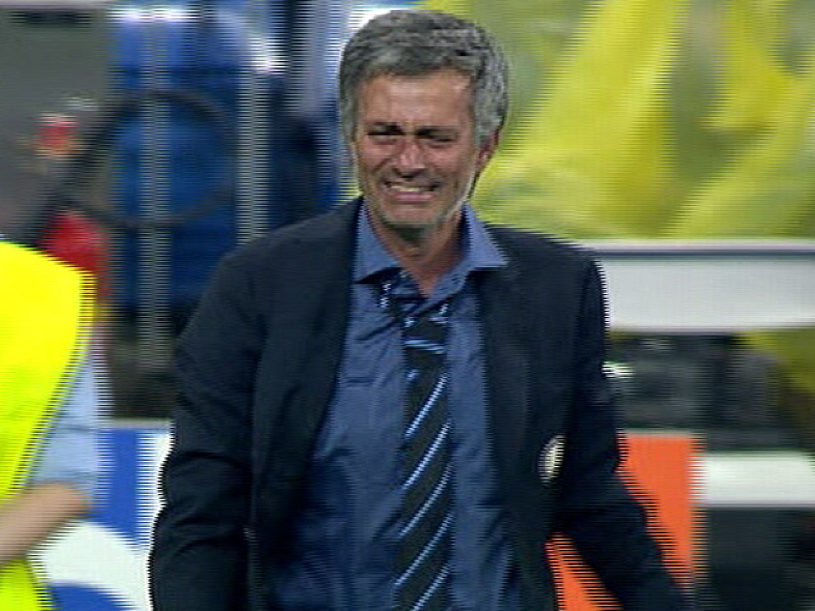 Mourinho y sus jugadores explotaron de alegría con el pitido final, el que significaba la realización de un sueño, la Champions 2010 era suya.