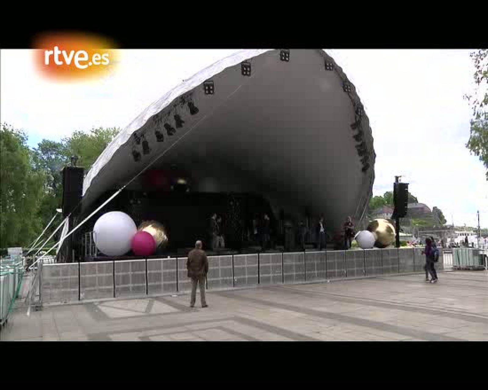 Eurovisión 2010 - Dani se prepara en el Eurovillage - Eurovisión | Ver